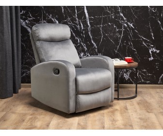 Fotoliu-recliner Halmar Wonder (Gray)