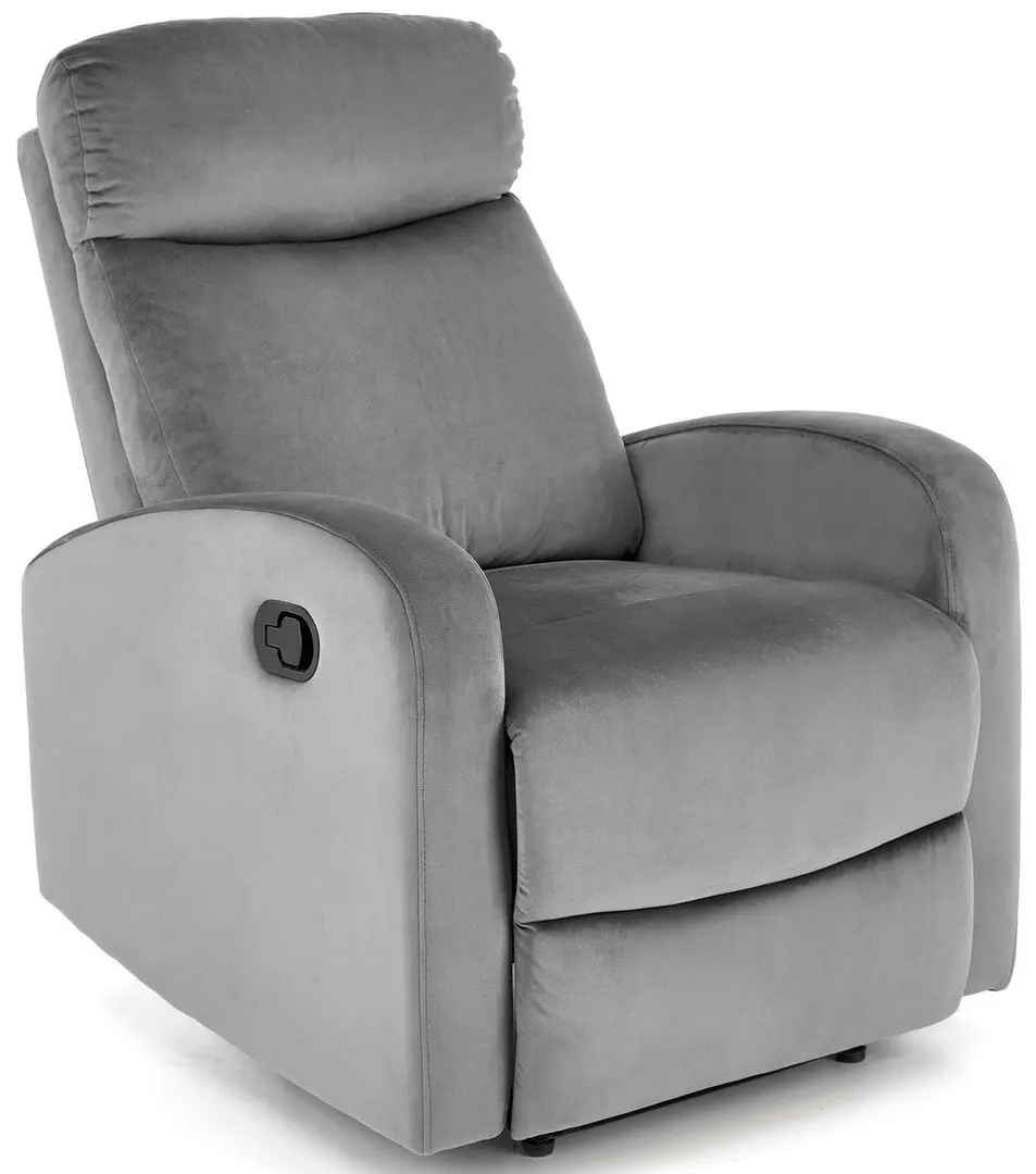 Fotoliu-recliner Halmar Wonder (Gray)