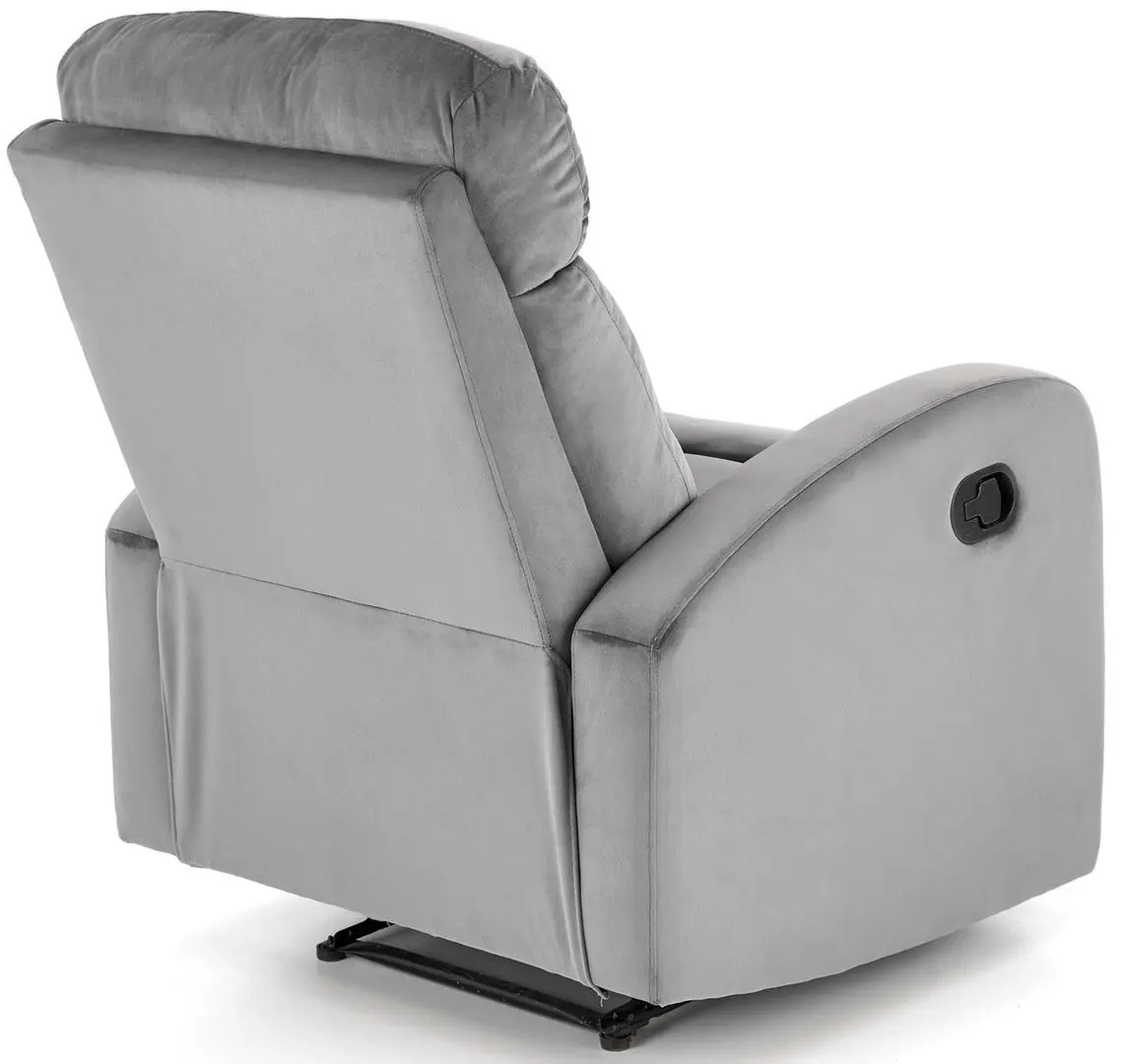 Fotoliu-recliner Halmar Wonder (Gray)