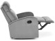 Fotoliu-recliner Halmar Wonder (Gray)