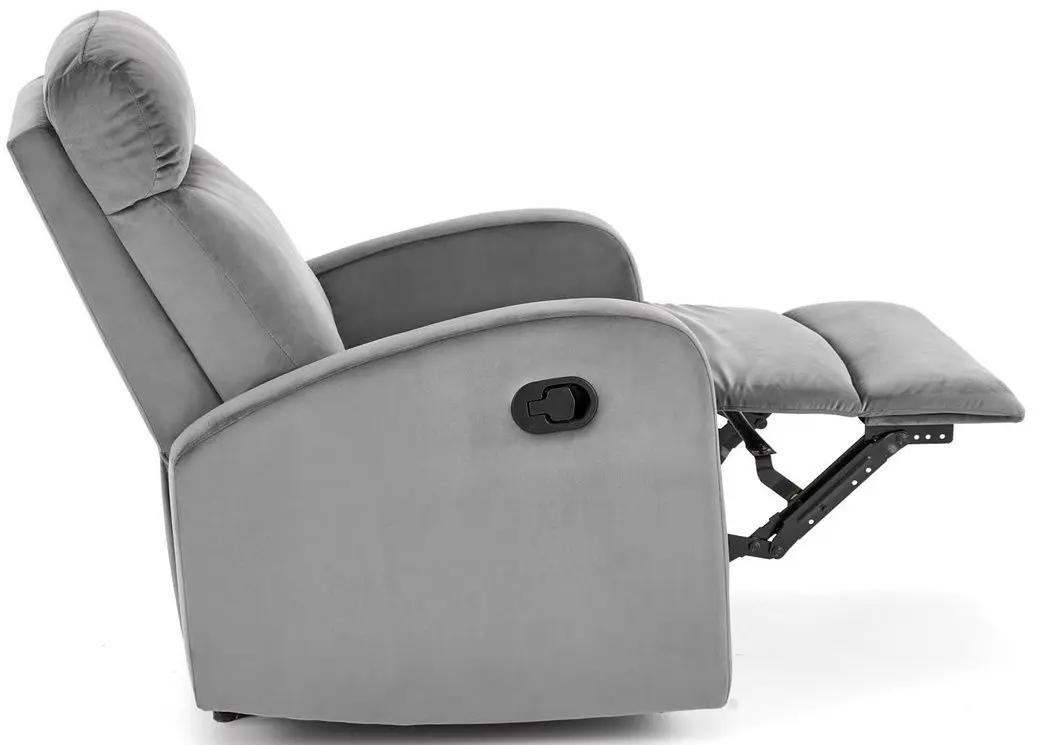 Fotoliu-recliner Halmar Wonder (Gray)