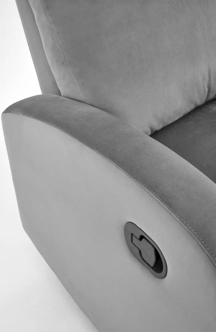 Fotoliu-recliner Halmar Wonder (Gray)
