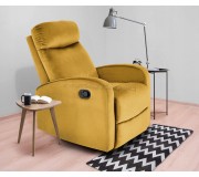 Fotoliu-recliner Halmar Wonder (Mustard)