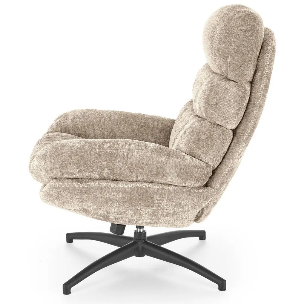 Кресло с оттоманкой Halmar Dario (Beige) - 8