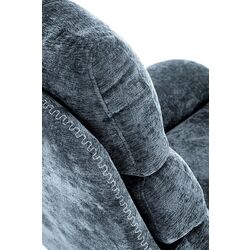 Кресло с пуфом Halmar Dario (Blue/Black) Thumb