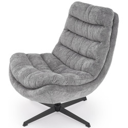 Fotoliu cu taburet Halmar Olympic (Grey) Thumb