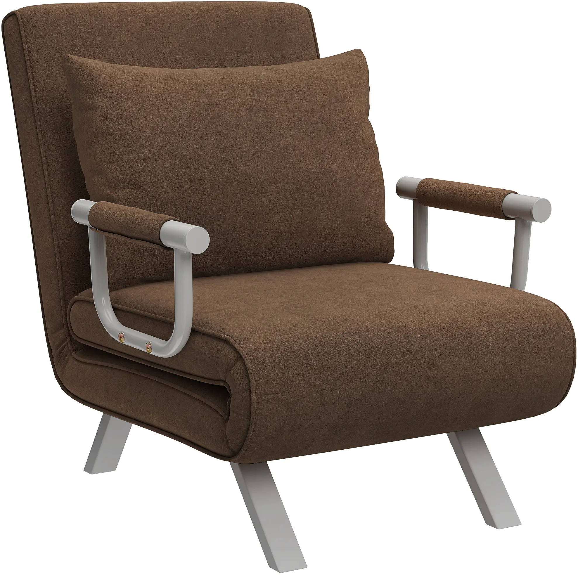 Fotoliu Homcom 833-068 (Brown/Grey) - 2
