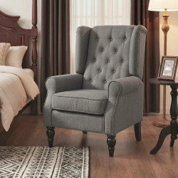 Fotoliu Homcom 833-695CG (Grey/Black) Thumb