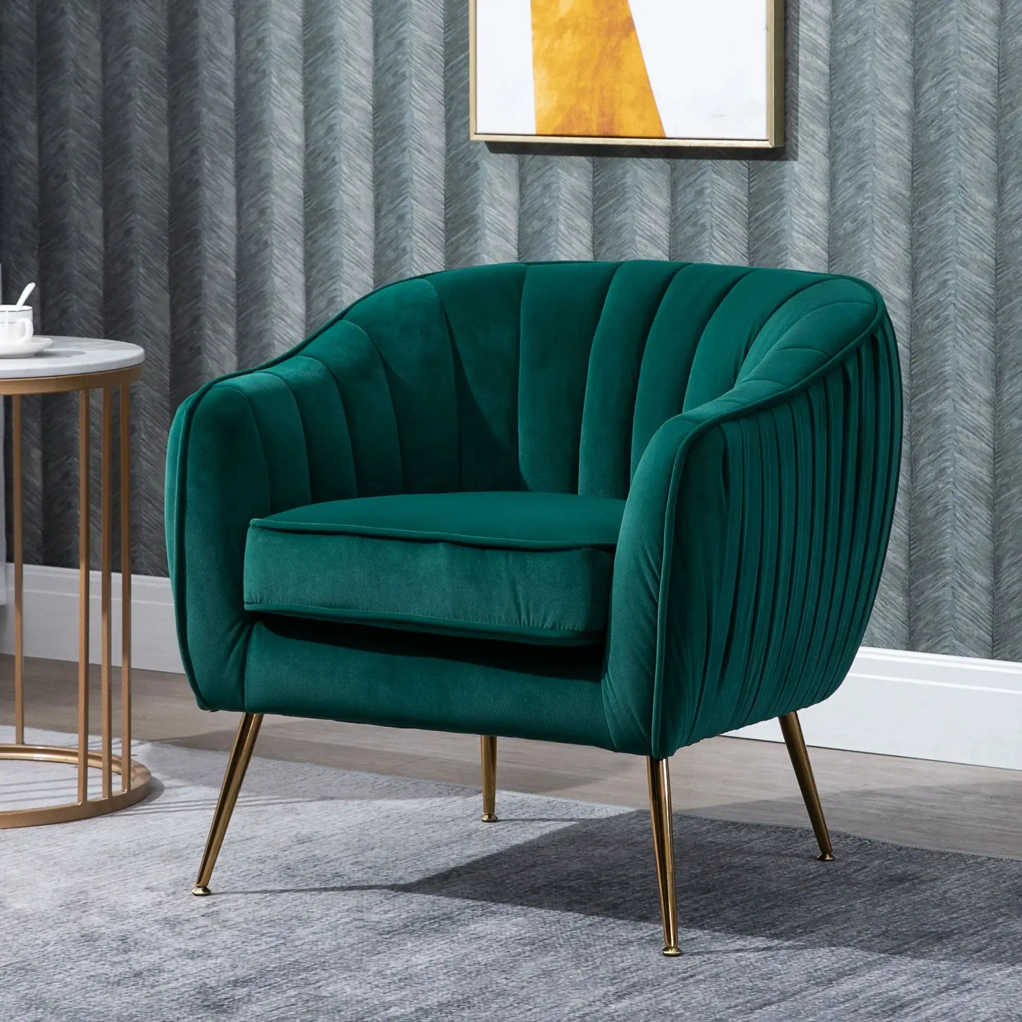Fotoliu Homcom 833-725GN (Green) - 7