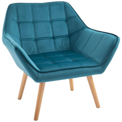 Fotoliu Homcom 833-799 (Blue) Thumb