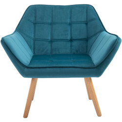 Fotoliu Homcom 833-799 (Blue) Thumb