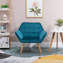 Fotoliu Homcom 833-799 (Blue)