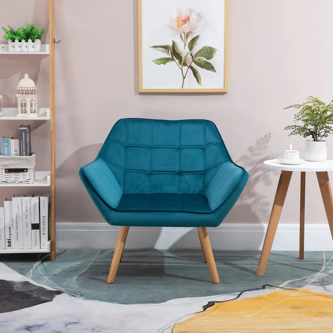 Fotoliu Homcom 833-799 (Blue)