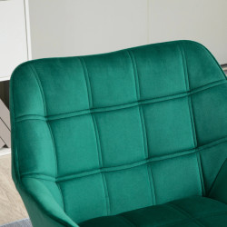Fotoliu Homcom 833-799V00GN (Green/Natural Wood) Thumb