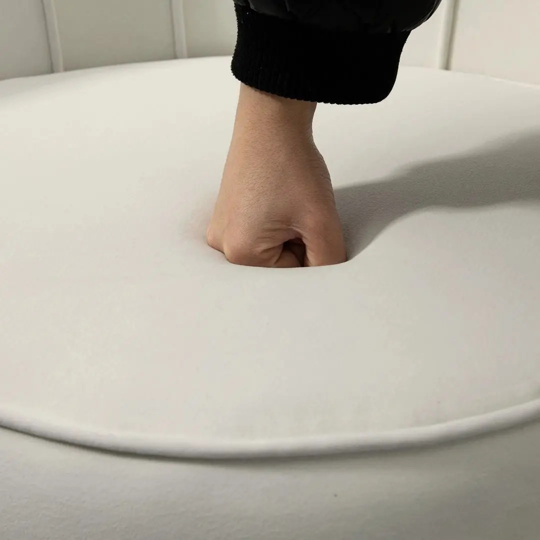 Fotoliu Homcom 833-961WT 79x77 cm (Cream/Gold)