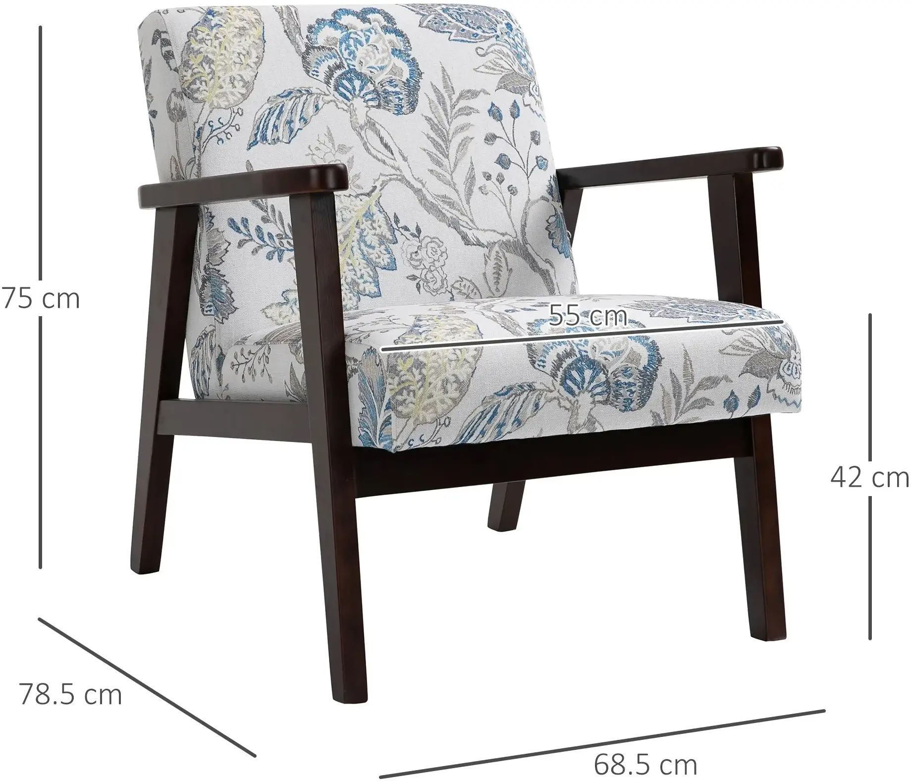 Fotoliu Homcom 835-288 (Multicolor) - 8