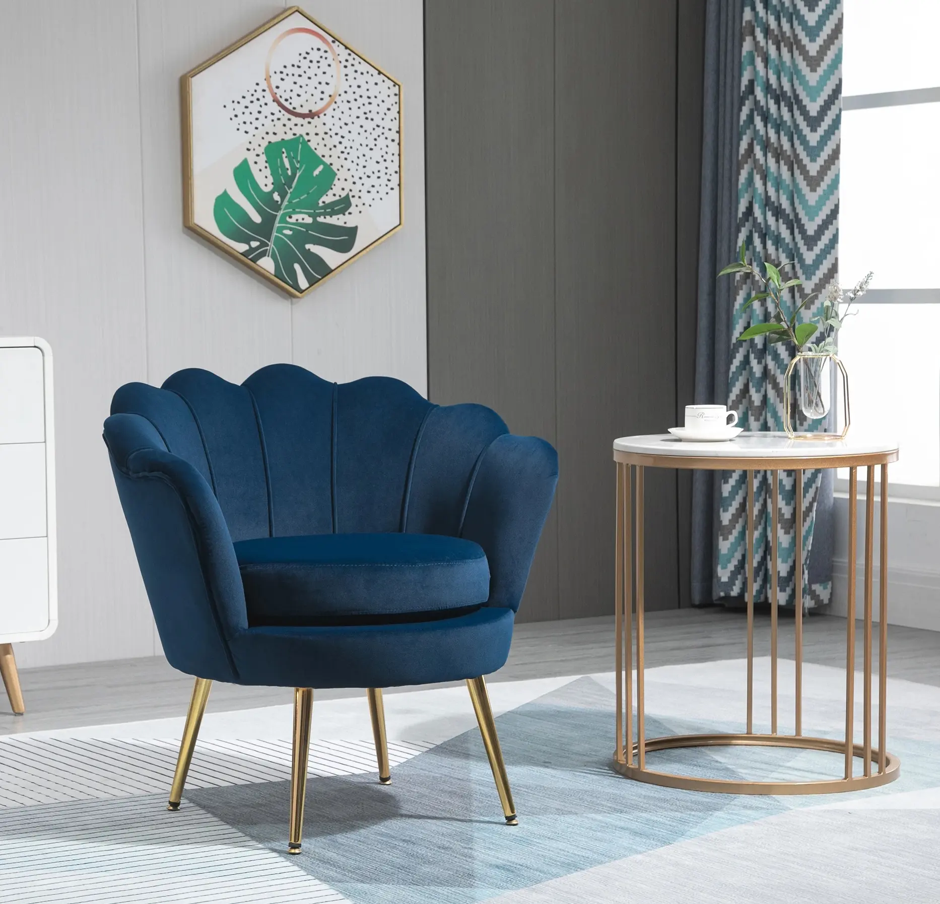 Fotoliu Homcom 839-012BU (Blue) - 11