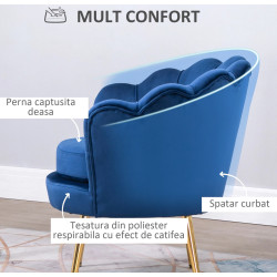 Fotoliu Homcom 839-012BU (Blue) Thumb