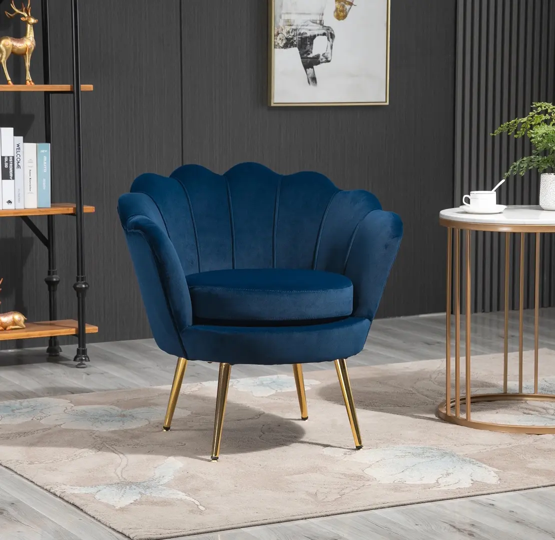 Fotoliu Homcom 839-012BU (Blue)