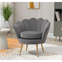 Fotoliu Homcom  839-012GY (Grey)