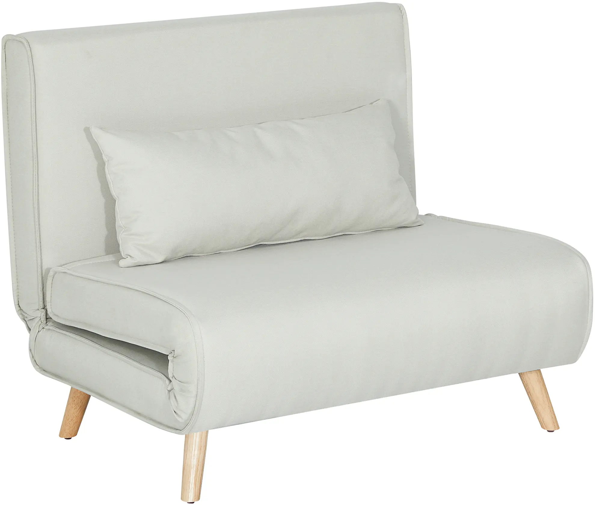 Кресло Homcom 839-023CW (Light Beige/Natural Wood) - 2