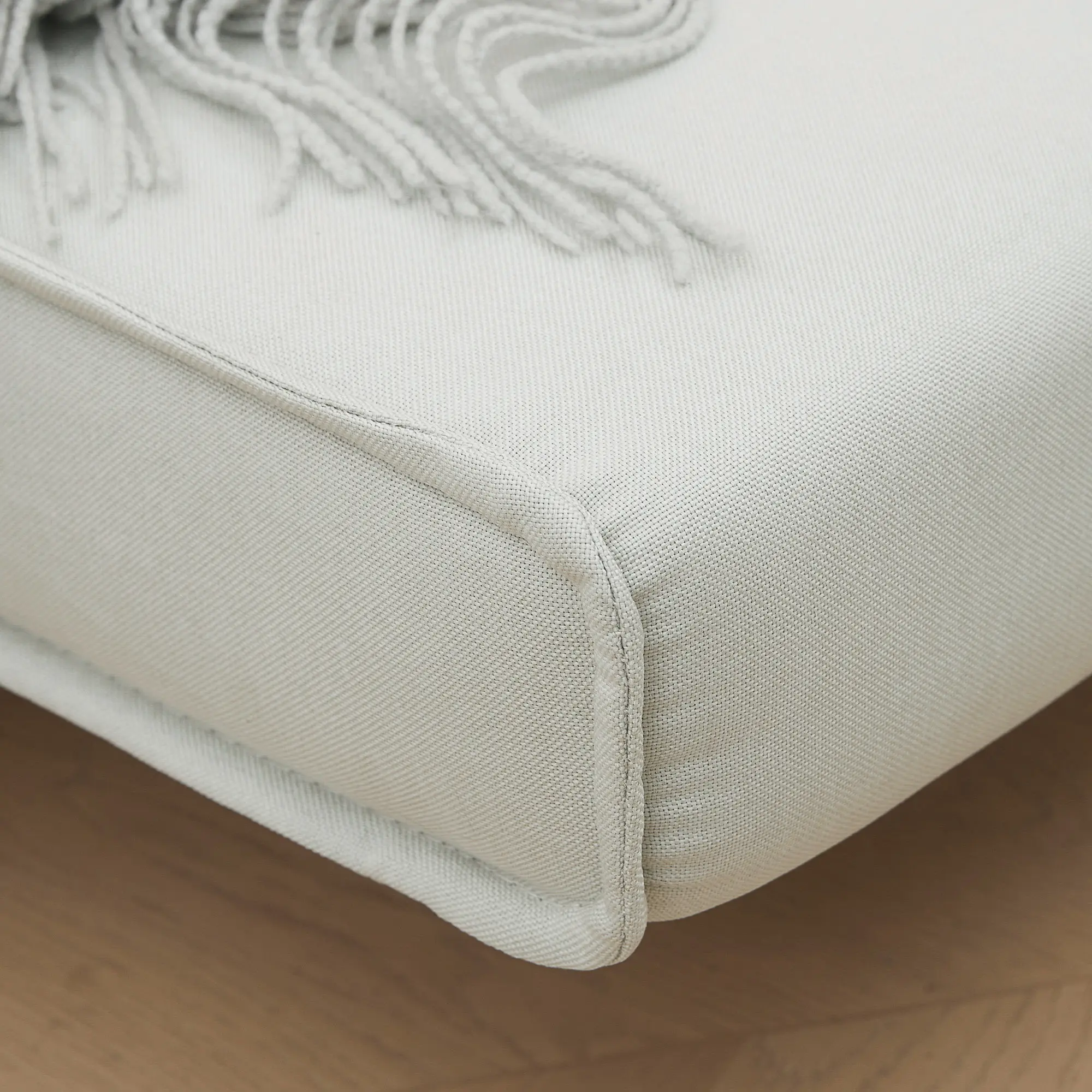 Кресло Homcom 839-023CW (Light Beige/Natural Wood) - 6