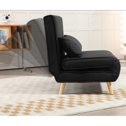 Fotoliu Homcom 839-023V00BK (Black) Thumb