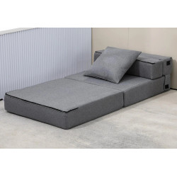 Fotoliu Homcom 839-027V01CG (Grey) Thumb