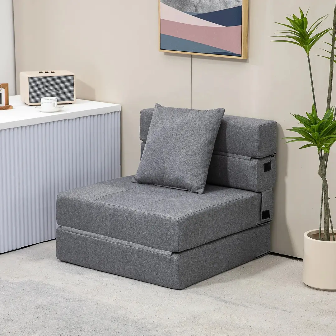 Fotoliu Homcom 839-027V01CG (Grey)