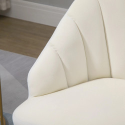 Fotoliu Homcom 839-205CW (Cream White) Thumb