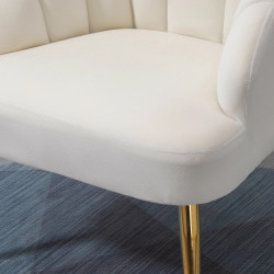 Fotoliu Homcom 839-205CW (Cream White) Thumb