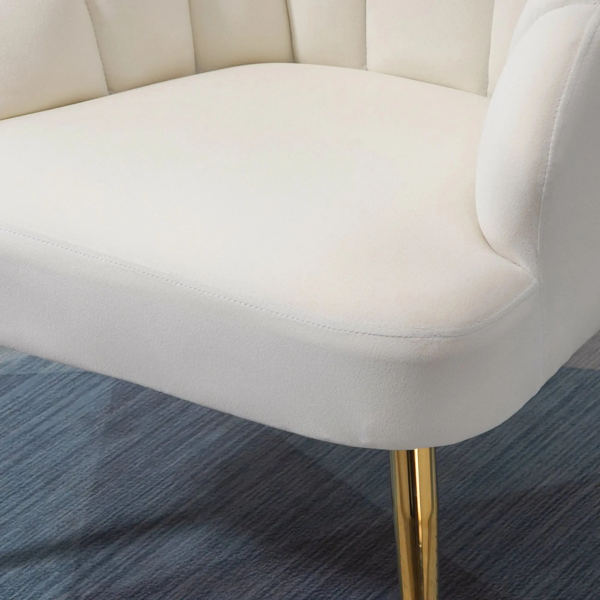 Fotoliu Homcom 839-205CW (Cream White) - 6