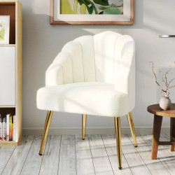 Fotoliu Homcom 839-205CW (Cream White) Thumb