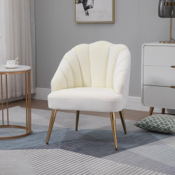 Fotoliu Homcom 839-205CW (Cream White) Thumb