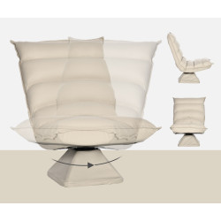Кресло Homcom 839-430V00BG (Beige) Thumb