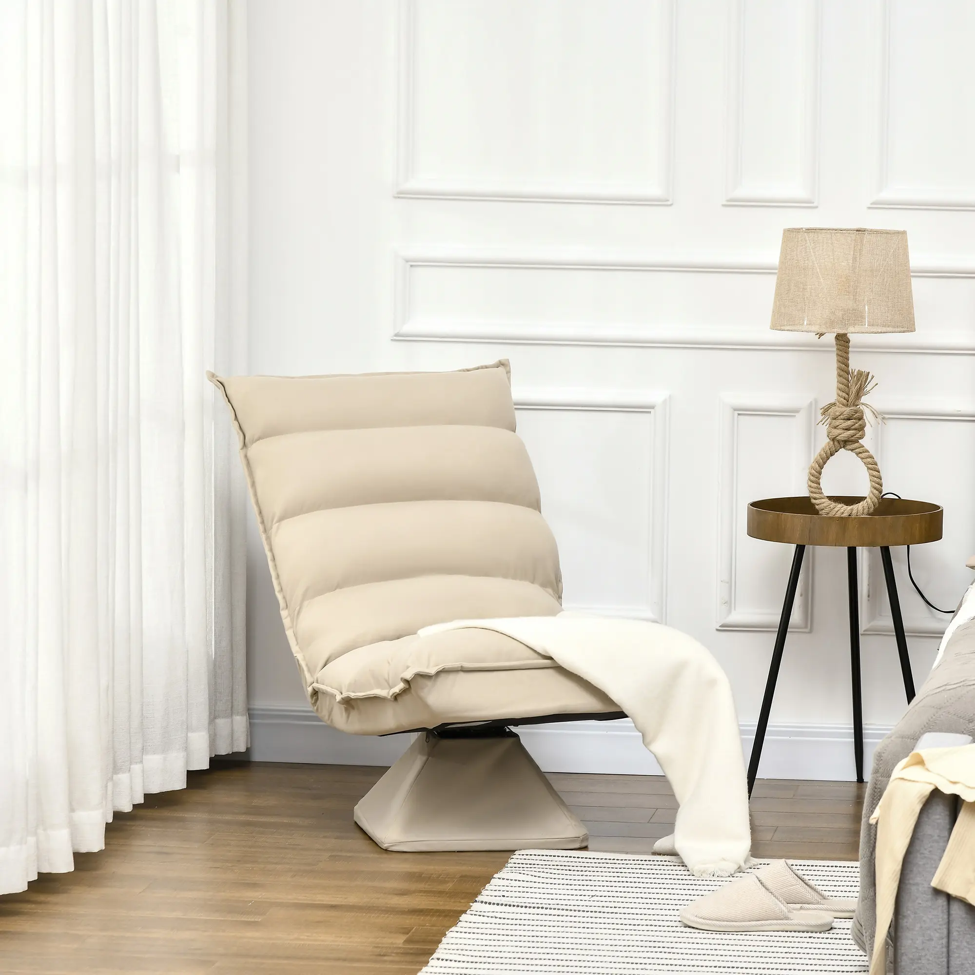 Кресло Homcom 839-430V00BG (Beige) - 9