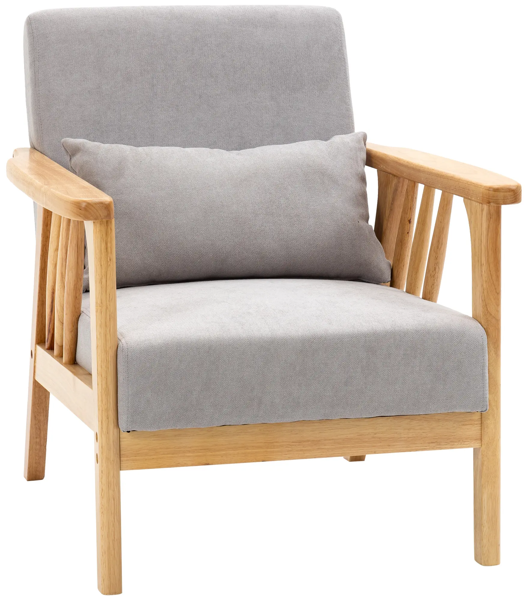 Fotoliu Homcom 839-593V00GY (Grey) - 2