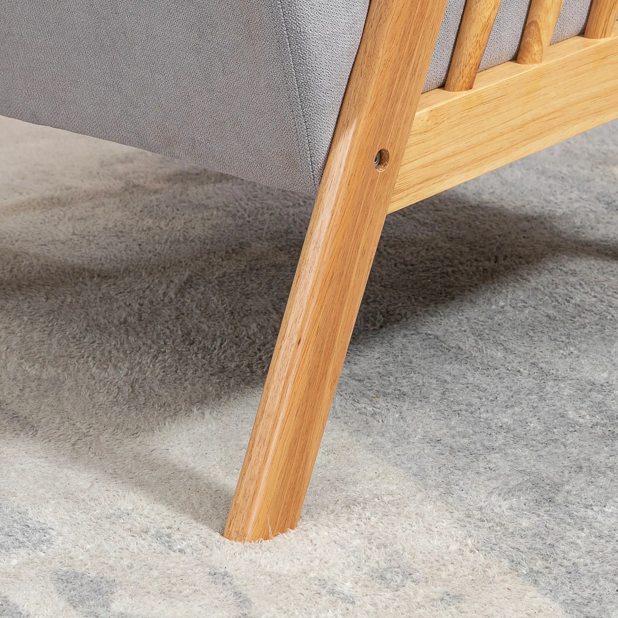 Fotoliu Homcom 839-593V00GY (Grey) - 4