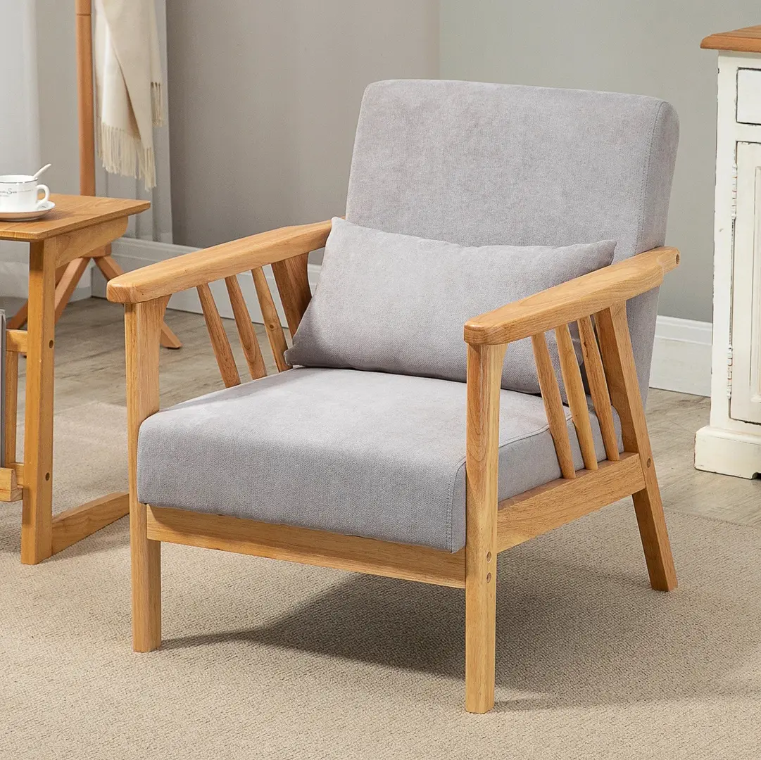 Fotoliu Homcom 839-593V00GY (Grey)