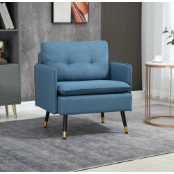 Кресло Homcom 839-619V00DB (Bleu)