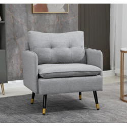 Fotoliu Homcom 839-619V00GY (Grey)