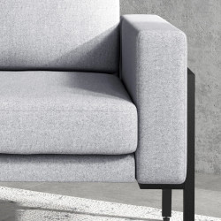 Fotoliu Homcom 839-781V00LG (Light Grey) Thumb