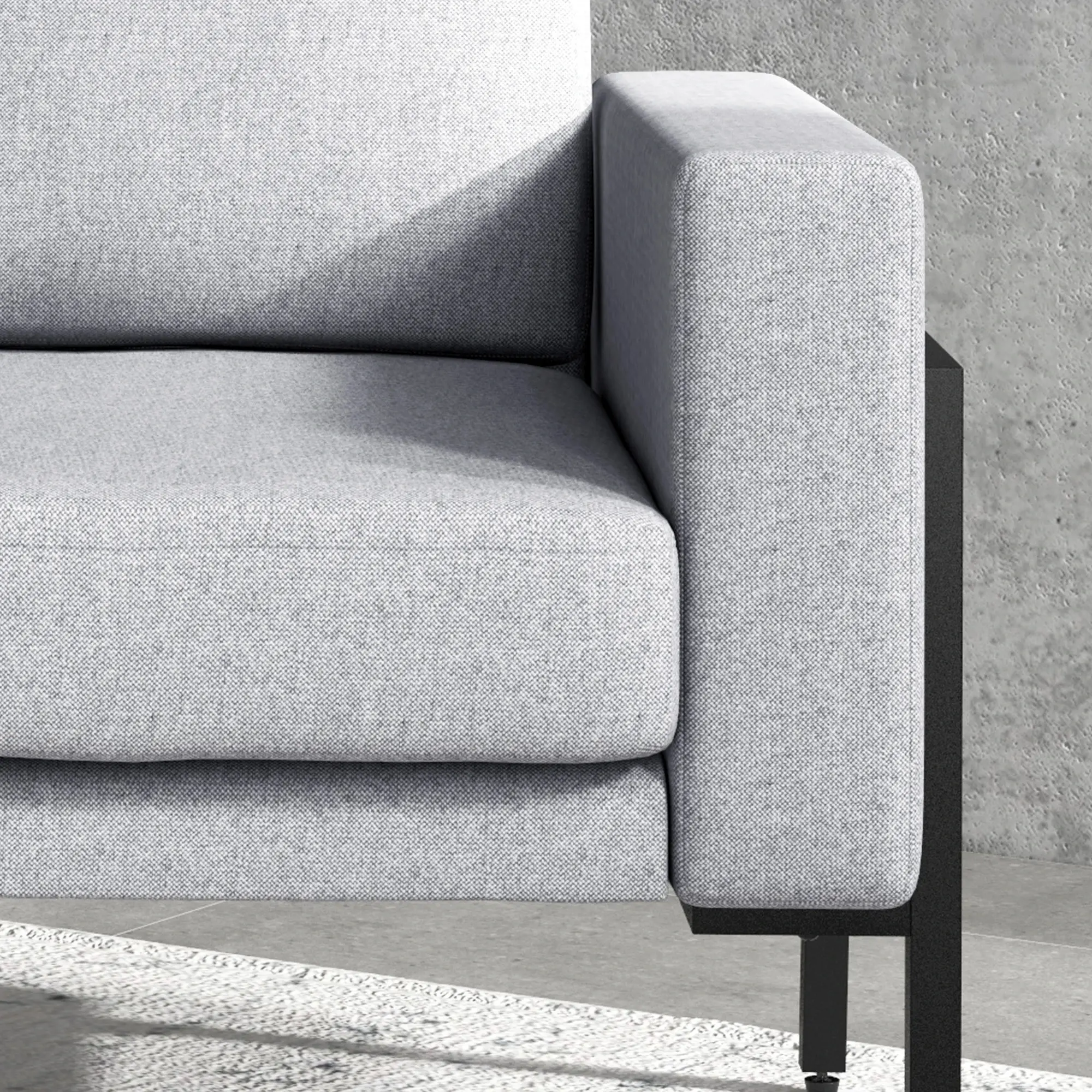 Fotoliu Homcom 839-781V00LG (Light Grey) - 5