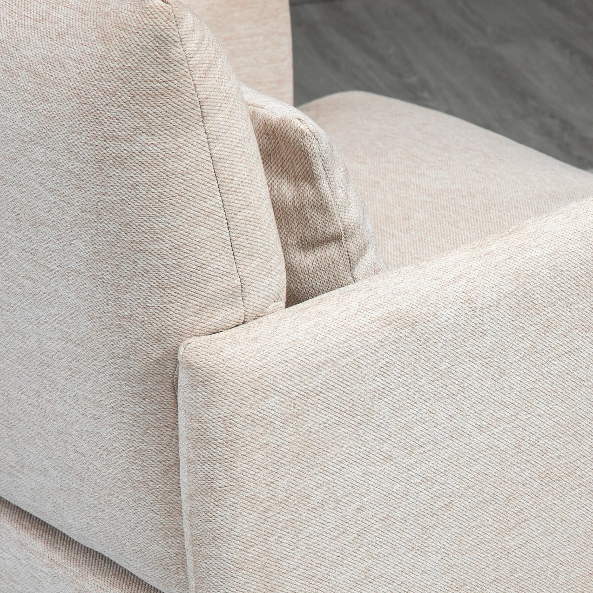 Fotoliu Homcom 839-827V00CW (Cream White) - 5