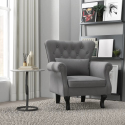 Кресло Homcom 839-919V01CG (Dark Grey/Black) Thumb