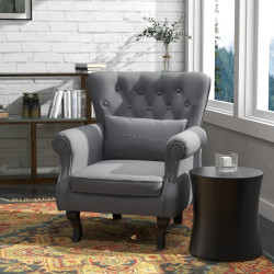 Кресло Homcom 839-919V01CG (Dark Grey/Black)
