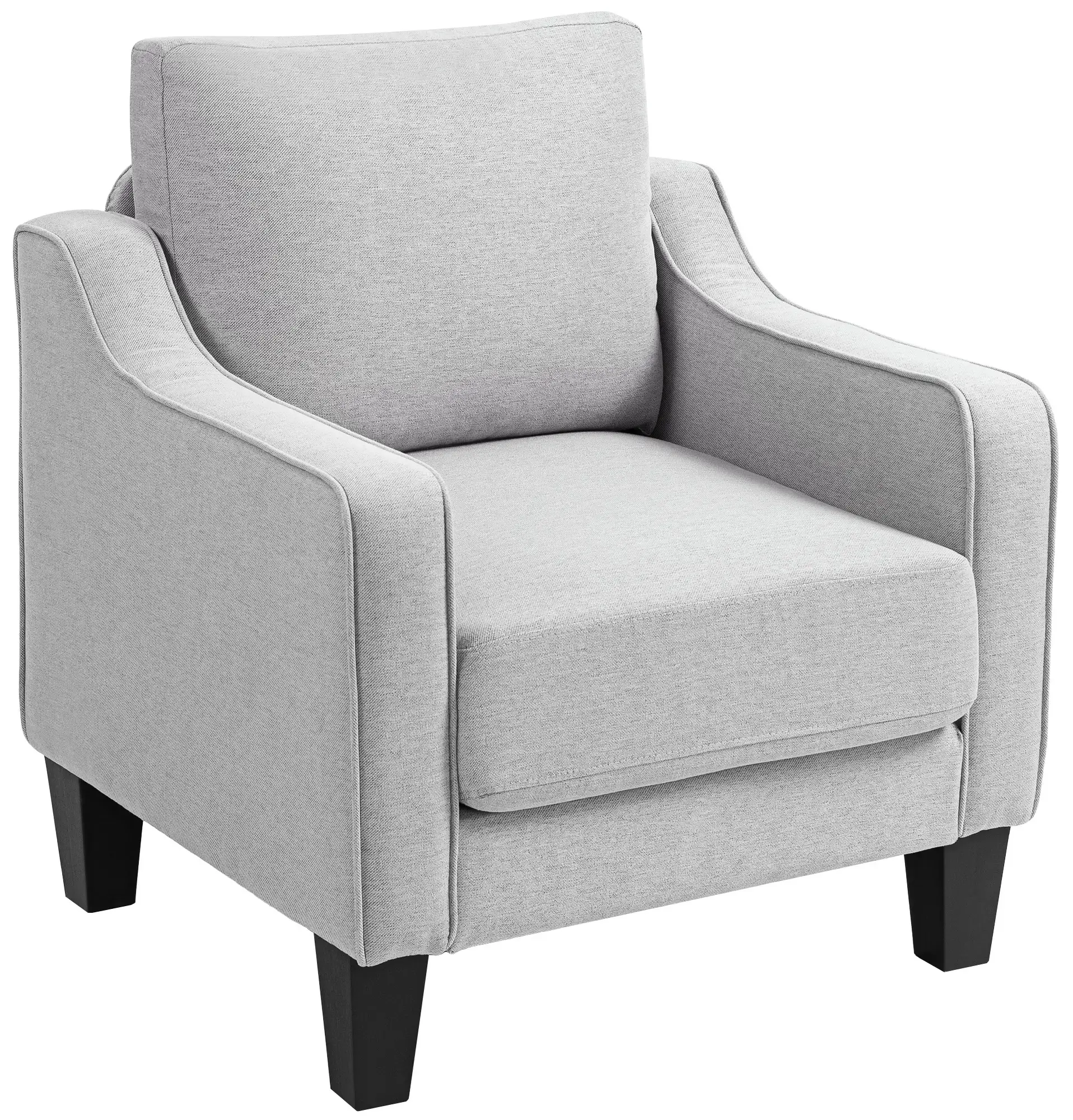 Кресло Homcom 83B-400V00LG (Light Grey) - 3