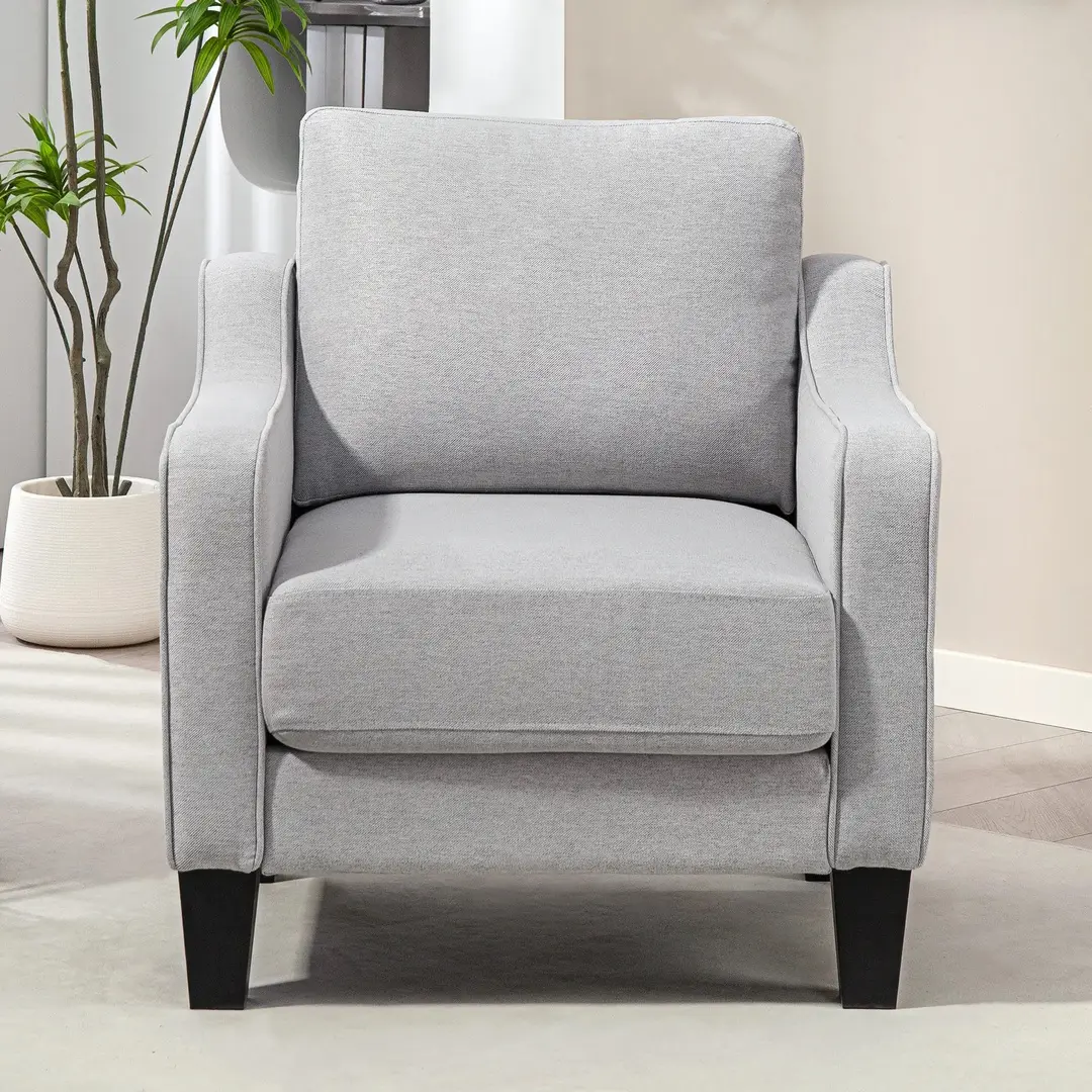 Кресло Homcom 83B-400V00LG (Light Grey)