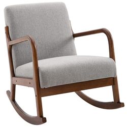 Fotoliu balansoar Homcom 833-861 64x86x80 cm (Grey/Oak) Thumb