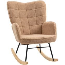 Fotoliu balansoar Homcom 839-613V00LR (Light Brown) Thumb